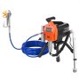 VEVOR Pulverizador de Pintura sin Aire 1500 W 3300 PSI, con Cepillo de Limpieza, Manguera, Tubo de Extensión, Boquillas, Máquina de Pintura Airless para Apartamentos, Instalaciones Industriales
