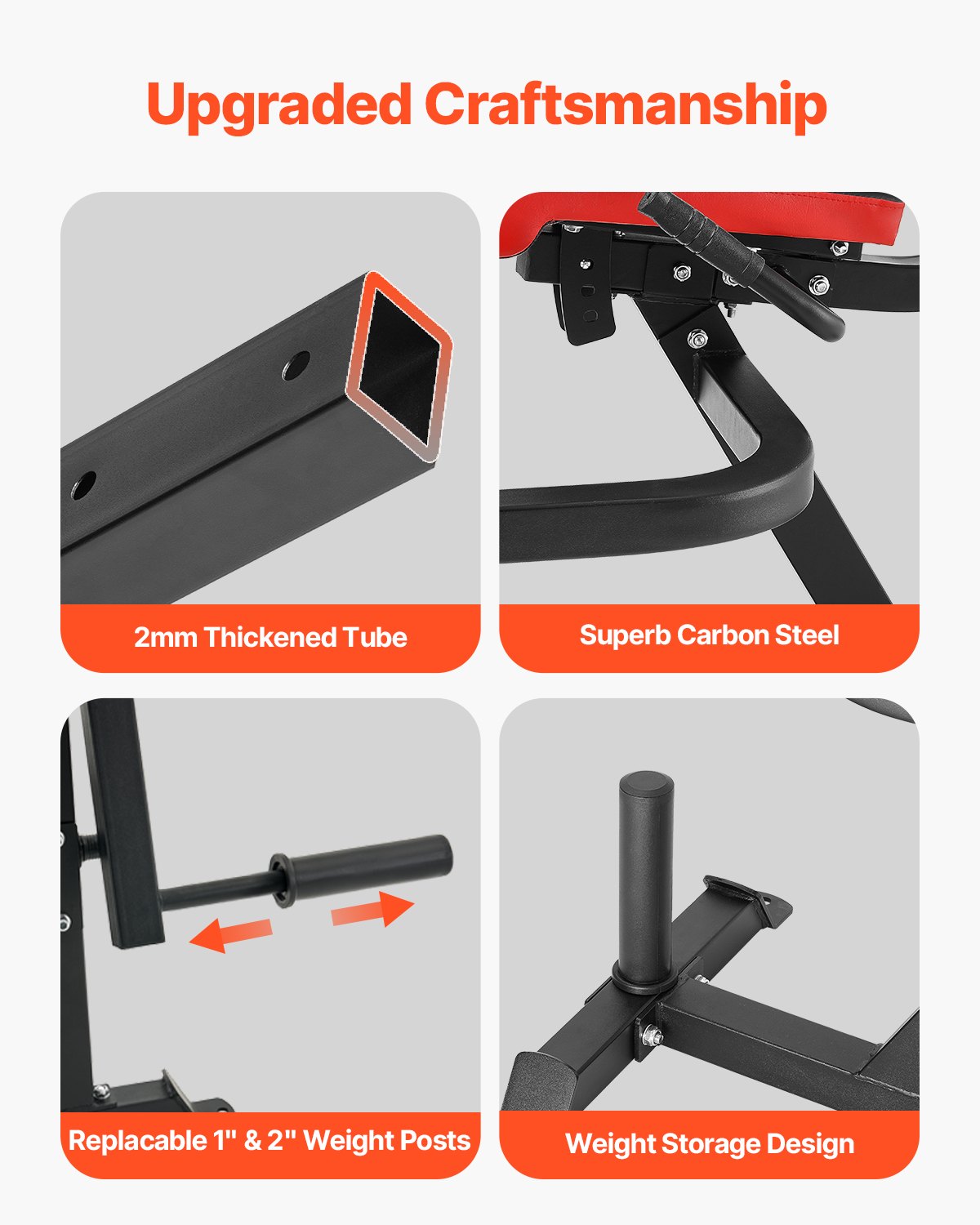 VEVOR Máquina de Extensión y Curl de Piernas, Capacidad 317 kg, Especial para la Parte Inferior del Cuerpo, para Muslos, Equipo de Pesas para Entrenamiento en Gimnasio Casa, 1110 x 910 x 905 mm