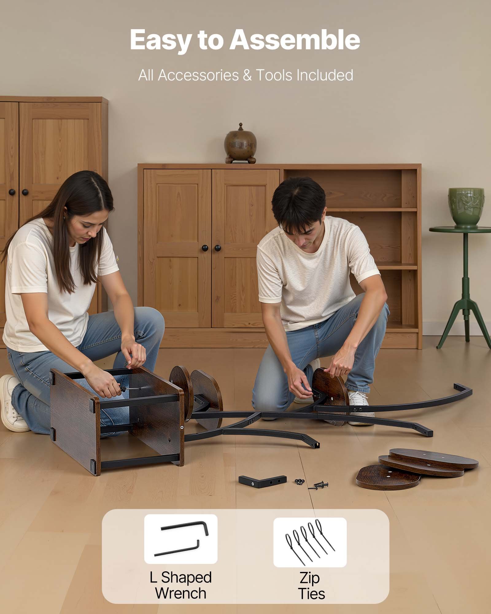 VEVOR Soporte para Plantas con Luces de Cultivo, Estante 8 Niveles, 3 Ajustes Temporizadores y 10 Niveles de Brillo, Estante para Flores como Decoración para Salón y Balcón, 920 x 310 x 1575 mm