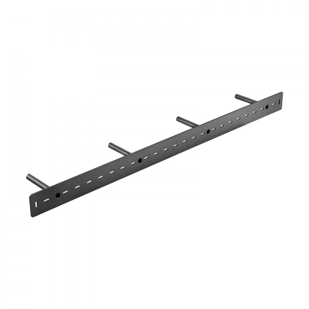 VEVOR Soportes Flotantes Duraderos para Estantes de Alta Resistencia, 1 Pieza, 1168,4 x 157,4 x 76,2 mm, Soporte Oculto, Capacidad de Peso 104 kg para Montaje en Pared, Amplia Aplicación, Negro