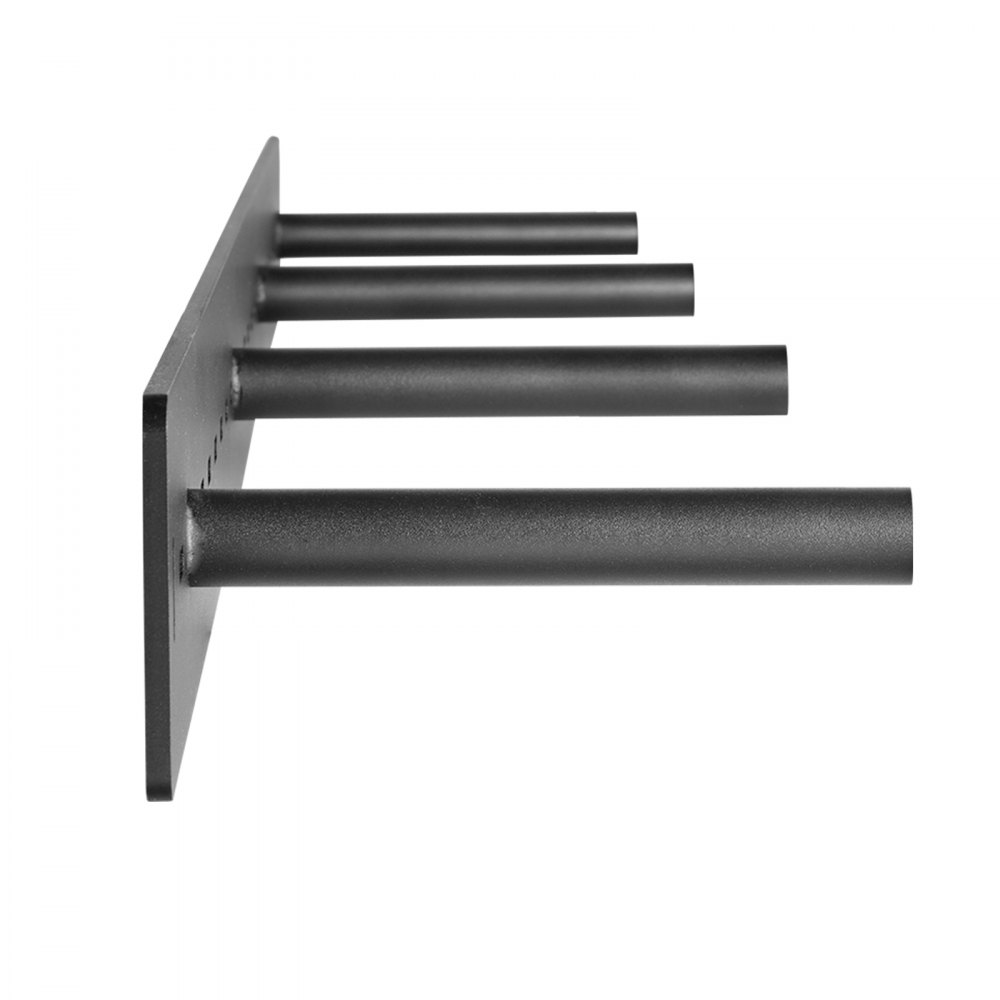 VEVOR Soportes Flotantes Duraderos para Estantes de Alta Resistencia, 1 Pieza, 1168,4 x 157,4 x 76,2 mm, Soporte Oculto, Capacidad de Peso 104 kg para Montaje en Pared, Amplia Aplicación, Negro