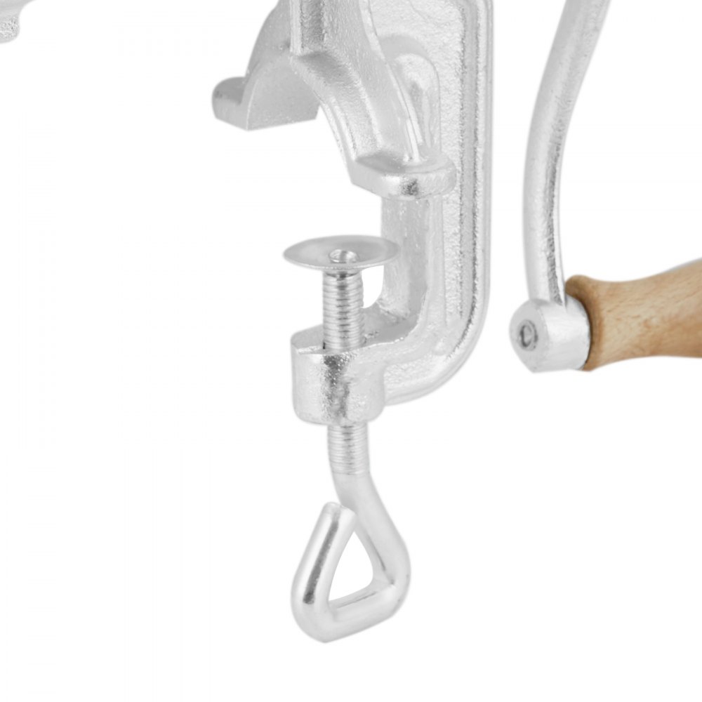 VEVOR Manual Meat Grinder with 5/8 mm Cutting Plates, Meat Grinder Kitchen Helper incl. 3 Sausage Filling Tubes & Push Rod, Meat Processor, Meat Grinder, Mincing Meat, Sausage Filler, Easy to Clean