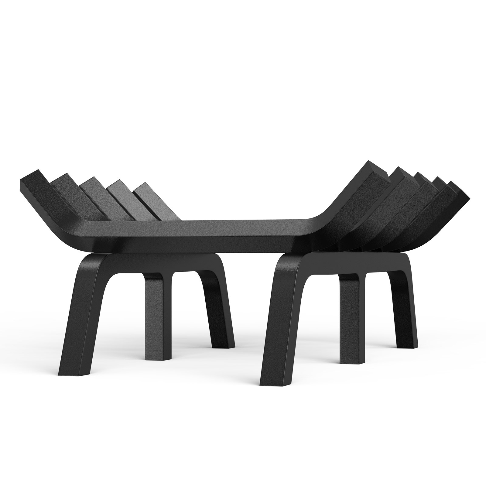 VEVOR Rejilla para leña para chimenea, 533 mm con 6 patas de soporte, barras de acero macizo con recubrimiento en polvo de 19 mm, estante para leña para chimenea interior y exterior