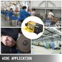 VEVOR Afilador de Bocados de Parrill MR-20G Las Fresadoras y Rectificadoras Industriales Se Pueden Utilizar para Rectificar Fresas en Fábrica y Taller Afilador de Taladro Amoladora