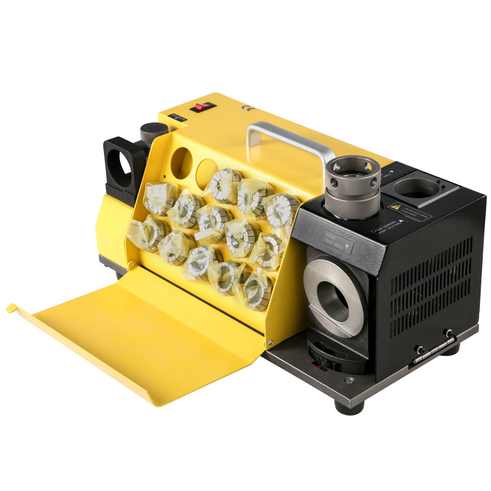 Afiladora De Brocas Máquina Afilador De Taladro Amoladora 4400 Rpm Mr-26d