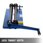 VEVOR Máquina Dobladora Manual de 460 mm Curvadora de Tubos, Herramienta de Laminado de Rodillos de Bolas Espesor de 1,2 mm, Máquina de Prensado Rotativo Profundidad 45,72 cm con 6 Juegos de Rodillos