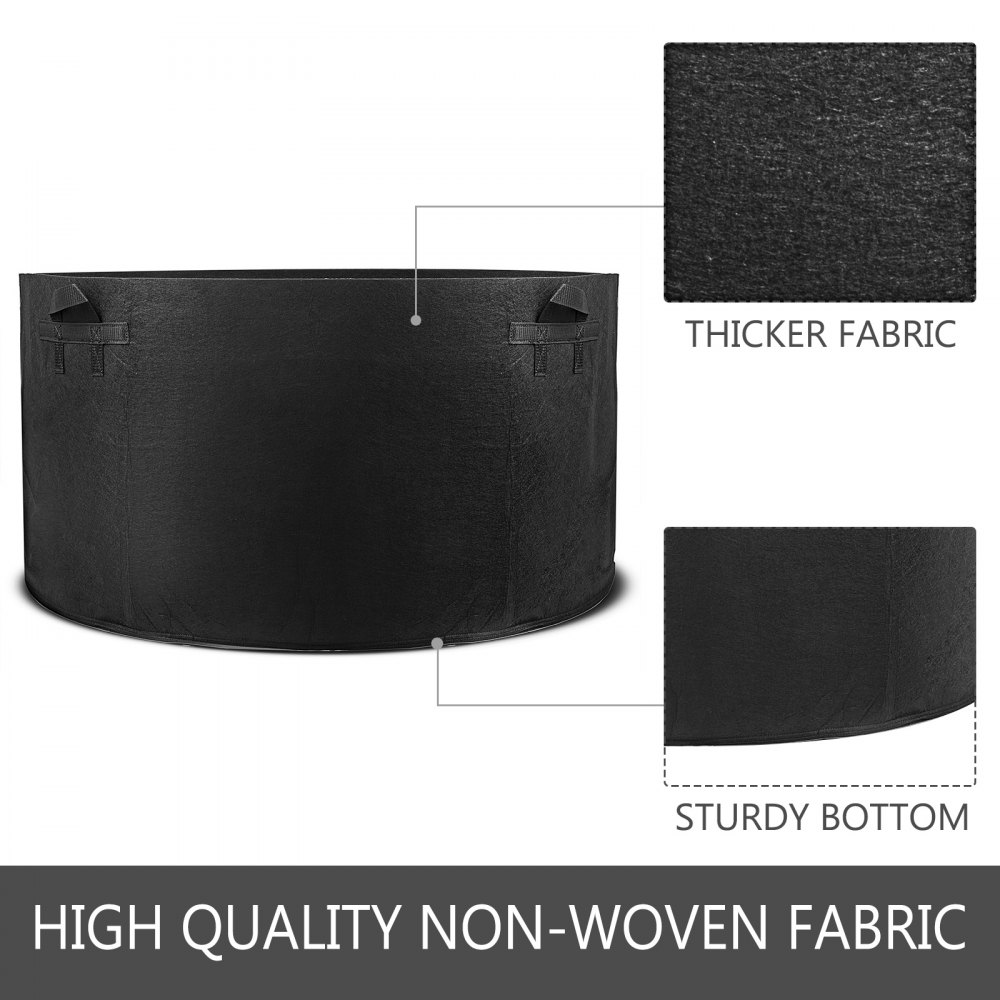 Fabric Plant Grow Bags Plant Roots Durable Hydroponic System Great Street Price