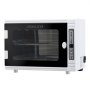 VEVOR 5 W Máquina Limpiadora de Herramientas para Uñas, Capacidad de 12 L, Armario con Temporizador, Puerta de Vidrio Templado, Longitud de Onda de 185 nm para Salones de Uñas, Salones de Belleza