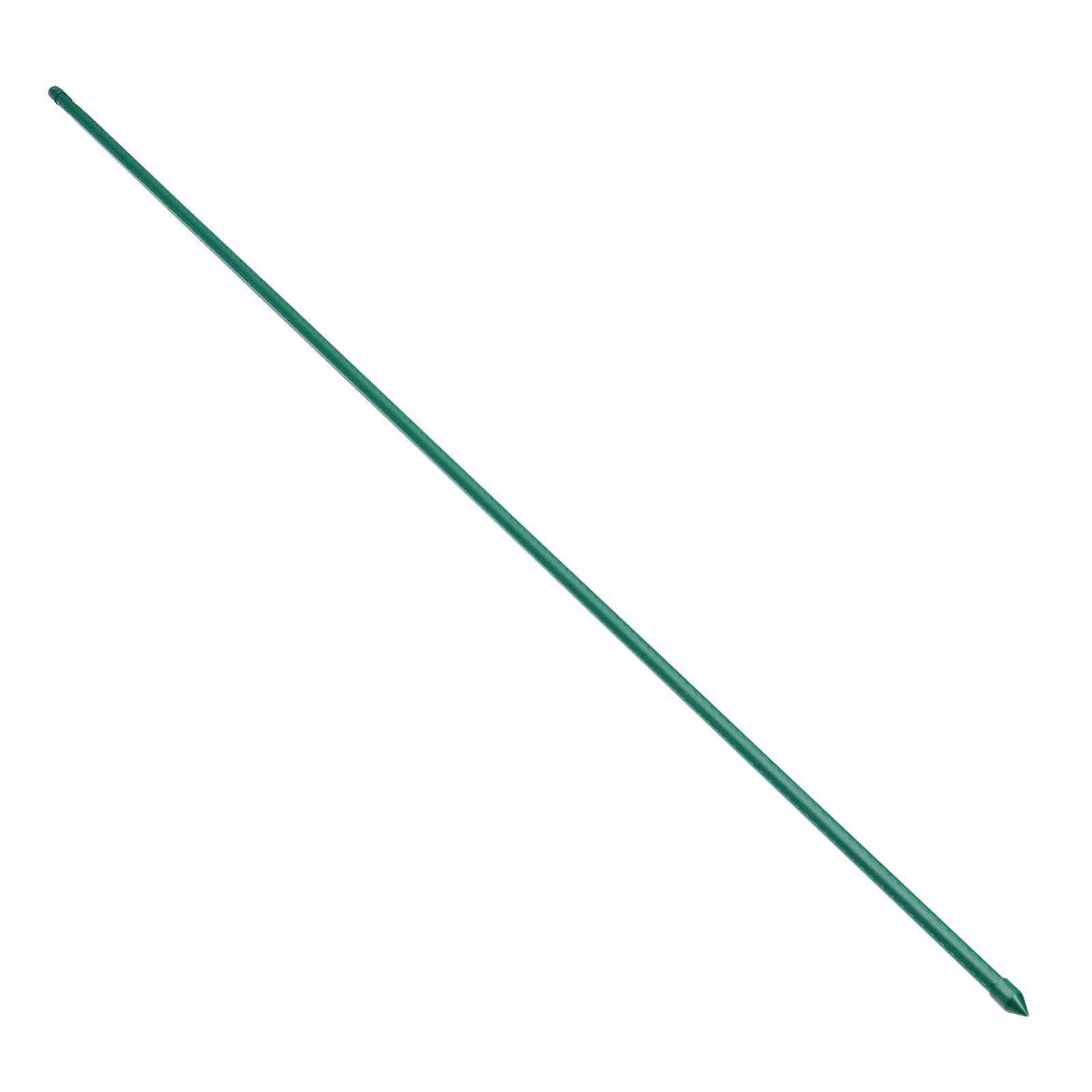 VEVOR Tutores de Metal Recubiertos de Plástico para Tomates, con Extremo Puntiagudo y Protuberancias Antideslizantes para el Cultivo de Plantas Trepadoras y Hortalizas, Ø 16 x 1705 mm, 15 uds
