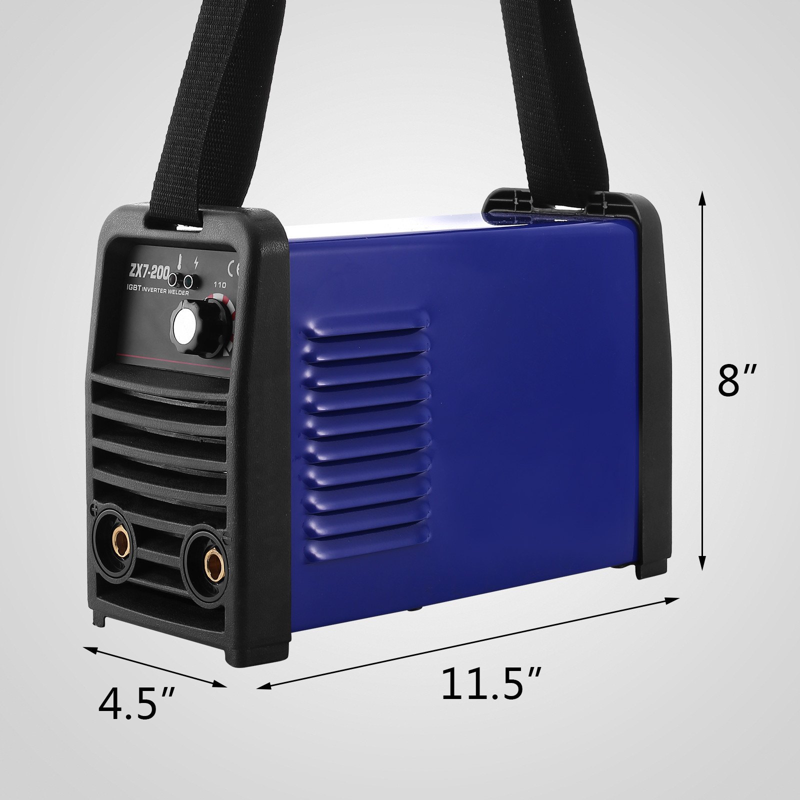Máquina De Soldadura Manual Zx7-200 Soldador De Inversor Portátil Mma/arc Igbt