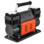 VEVOR Compresor de Aire de Doble Cilindro para Trabajo Pesado, Inflador de Neumáticos Portátil 300 L/min, con Manómetro Digital y Adaptadores a Camiones, SUV y Autocaravanas, 365 x 150 x 227 mm