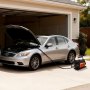 VEVOR Compresor de Aire para Trabajo Pesado, Inflador de Neumáticos Portátil con Parada Automática, Pantalla Digital LCD, 202 L/min y 10,34 bar con Adaptadores para Camiones, SUV, y Autocaravanas