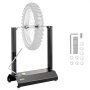 VEVOR Soporte de Equilibrado de Neumáticos para Motocicleta, Carga de 40 kg, con Conos de Centrado Ajustables y Puntero de Centrado, Ayuda para el Montaje de Neumáticos para Ruedas de φ 812,8 mm