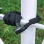 VEVOR Candado de Cadena Integrado para Bicicleta de φ8 x 1200 mm con 4 Llaves, Candado de Cadena Resistente Antirrobo de Seguridad para Bicicletas, Motocicletas, Scooters, Puertas, Vallas, Portones