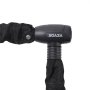 VEVOR Candado de Cadena Integrado para Bicicleta de φ8 x 1200 mm con 4 Llaves, Candado de Cadena Resistente Antirrobo de Seguridad para Bicicletas, Motocicletas, Scooters, Puertas, Vallas, Portones
