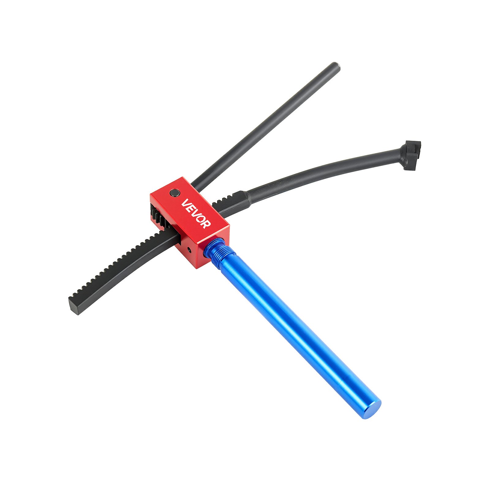 VEVOR Desmontadora de Neumáticos para Motos de Cross, Compatible con Ruedas de 406 a 533 mm, Adaptadores de Eje de 15-25 mm, Cambiador de Neumáticos de Motocross con Palancas, Funda Protectora
