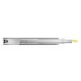 VEVOR 1 Par de Correderas para Cajones de Extensión Completa, Capacidad Carga 113,4 kg, Rodamiento de Bolas con Riel Deslizante para Cajones de Montaje Lateral con Bloqueo, 450 x 53 x 19,5 mm