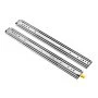 VEVOR Guías para Cajones 66 cm 226,8 kg Correderas para Cajones con Bloqueo, con Extensión Completa, Rodamientos de Bolas, Montaje Lateral, 1 Par, Tornillos y Tuercas para Armarios, Cocinas, Caravanas
