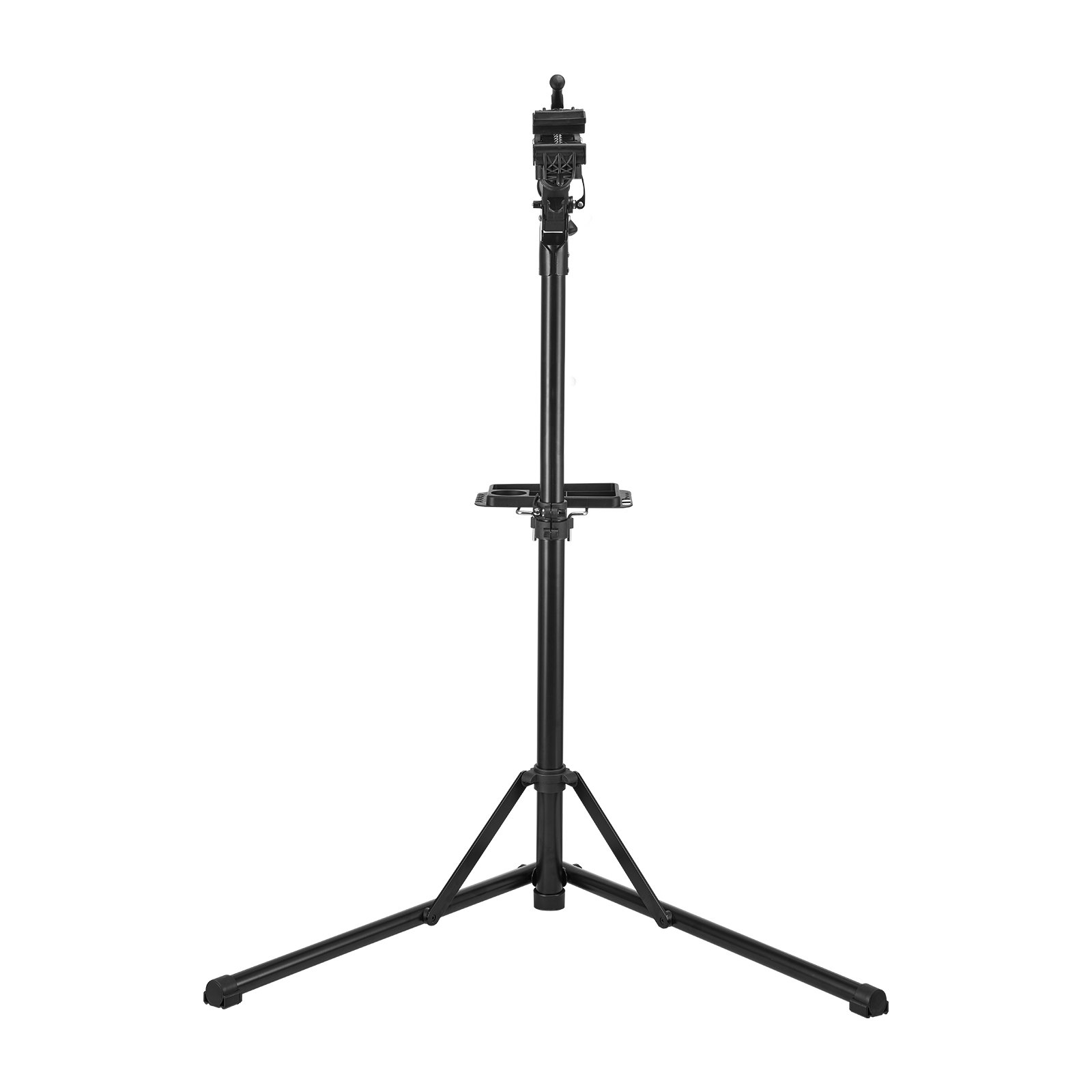 VEVOR Soporte Resistente de Reparación de Bicicletas de 39 kg con Altura Ajustable 103 a 162 cm y Bandeja Magnética para Herramientas, para Bicicletas de Montaña y Carretera, 1100 x 760 x 1695 mm