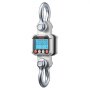 VEVOR Digital Crane Scale, 6600 lbs/3000 kg Max Capacity, Heavy Duty Industrial Hanging Scale with Cast Aluminum Case & LCD Display, 500 g Division & 3 Unit Switch, Remote Control for Garage Factory