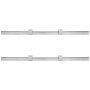 VEVOR SBR16 Rieles de Guía Lineal 1000mm 2PCS Carril Lineal 1000m 4PCS Bloque de Cojinete SBR16UU Kit de Deslizamiento de Cojinete Lineal para Máquinas Automatizadas CNC Fresadoras Tornos Impresora 3D