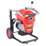VEVOR Pipe Cleaning Machine 120 ft x 6/5 in, 1100 W Electric Pipe Cleaning Machine with Manual Feed – with 6 Cutters and CW/CCW Control for 4" to 8" Pipes