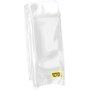 VEVOR Lona Impermeable Transparente de PVC Lona de Protección con Ojales 2,4x3,7m Lona Resistente Espesor de 0,5 mm Lona Cubierta Protectora Resistente al Agua y al Desgaste para Camping Jardín Garaje