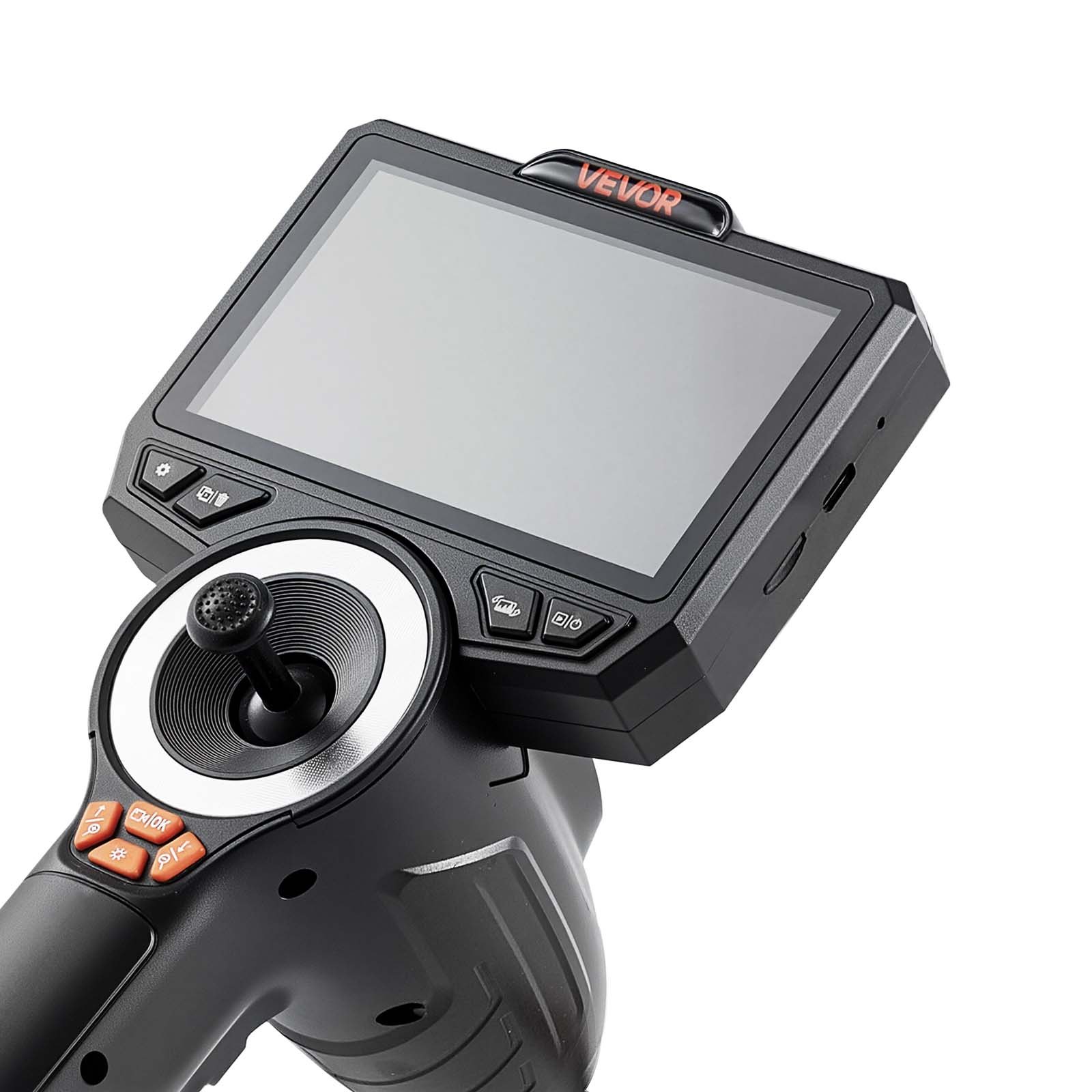 VEVOR Endoscopio Cámara de Inspección de 360° Articulado en 4 Direcciones con Pantalla IPS, Luces LED, Sonda de 3,9 mm, 32 GB, Cable de 1,5 m, Zoom Multinivel, 3000 mAh, para Fontanería y Automoción