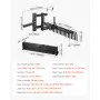 VEVOR Rastrillo para Tractor 106,7 cm de Ancho, Escarificador de Césped con Cuchilla y Palanca, Compatible con UTV ATV Tractor de Categoría 1 con Enganche Tripuntal, para Nivelar Terreno Limpiar Pajas