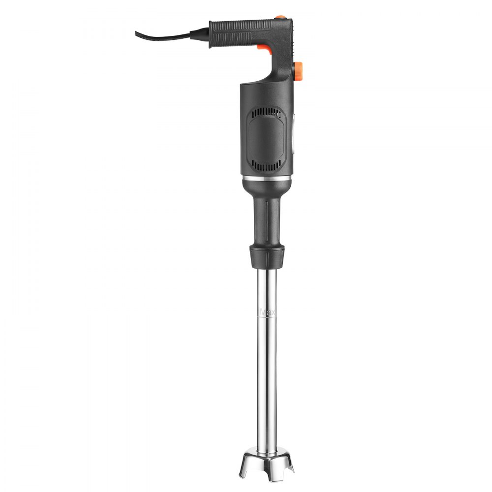 VEVOR Batidora de Inmersión 500W 51 cm Batidora de Mano de Alta Resistencia, para Restaurantes, con Motor de Cobre Puro, Cabezal de Acero Inoxidable de 3 Aspas, Velocidad Variable, para Sopas y Salsas
