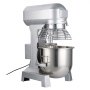 VEVOR Batidora de Cocina Comercial 15 QT  Batidora de Pie Comercial 3 Velocidades Ajustables Amasadora de 600 W con Tazón de Acero Inoxidable y Accesorios para Mezclar para Restaurante, Panadería