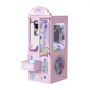 VEVOR Claw Crane Machine, Medium-Sized Arcade Game Machine with Light & Sound, Adjustable Steel Claws, Precise Toy Candy Grabber Prize Dispenser Vending Toy, for Commercial Home Parties Cinema, Pink