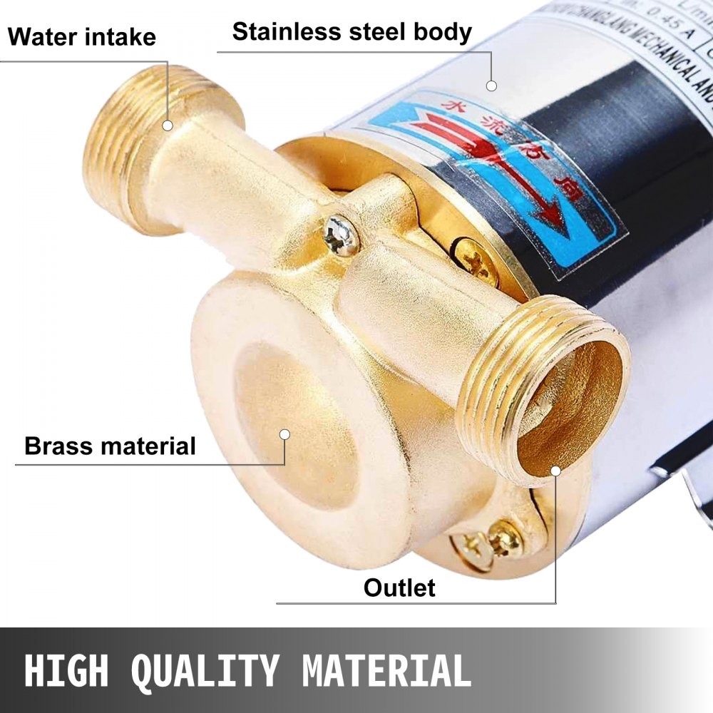 Bomba De Agua De Presión 90w Para Ducha Y Jardín Bomba De Refuerzo Inicio Ducha