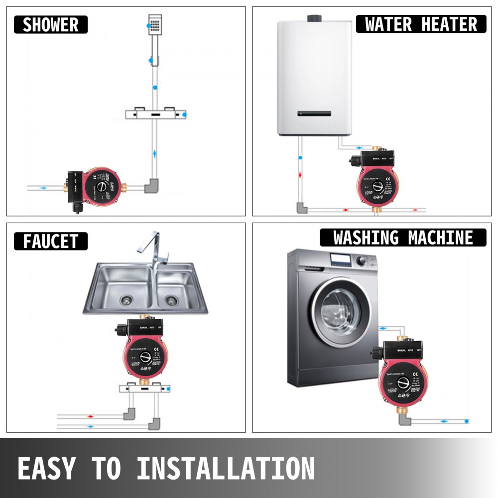 Bomba De Circulación De Agua Bomba De Agua De Presion Bomba Para Jardín Piscina