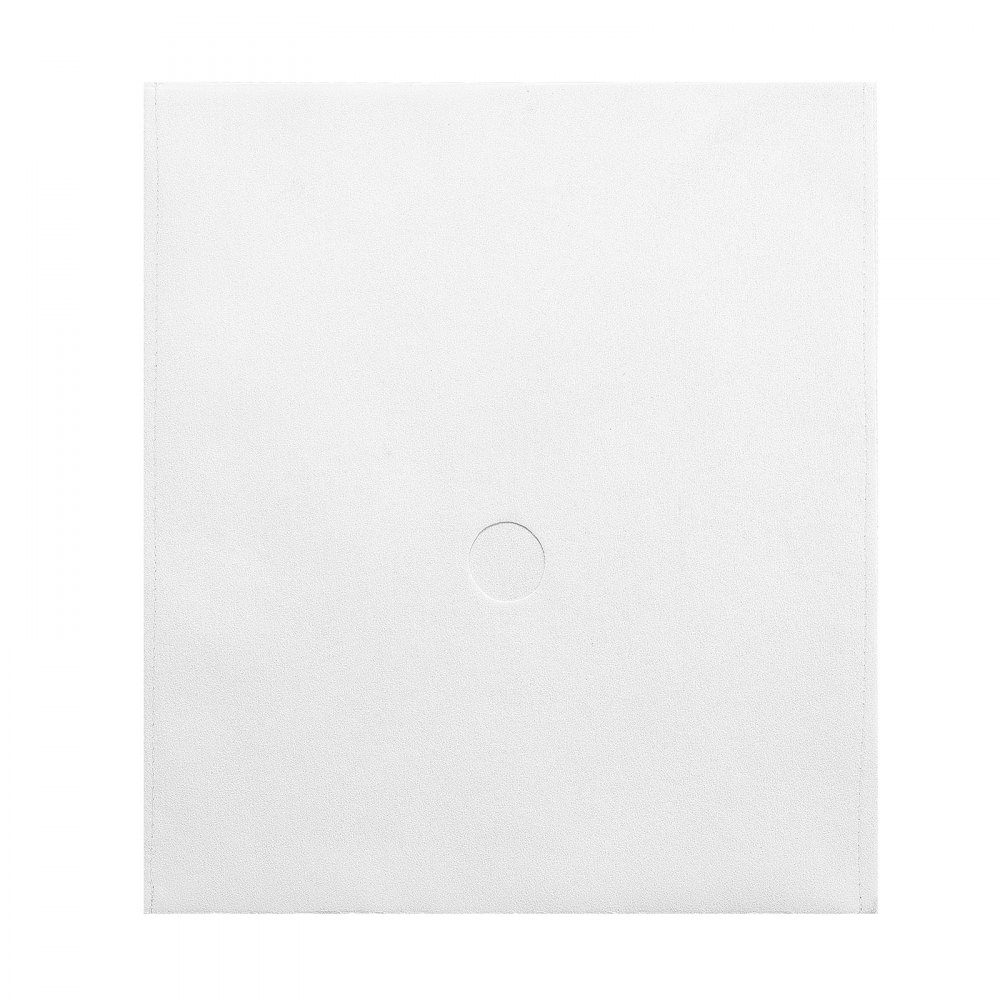 VEVOR Papel de Filtro de Aceite para Freidora 100 Hojas 38 x 33 cm, Hojas de Filtro de Repuesto, Prolonga la Vida Útil del Aceite para Un Mejor Sabor, para Restaurante, Hamburguesería, Cocina, Blanco