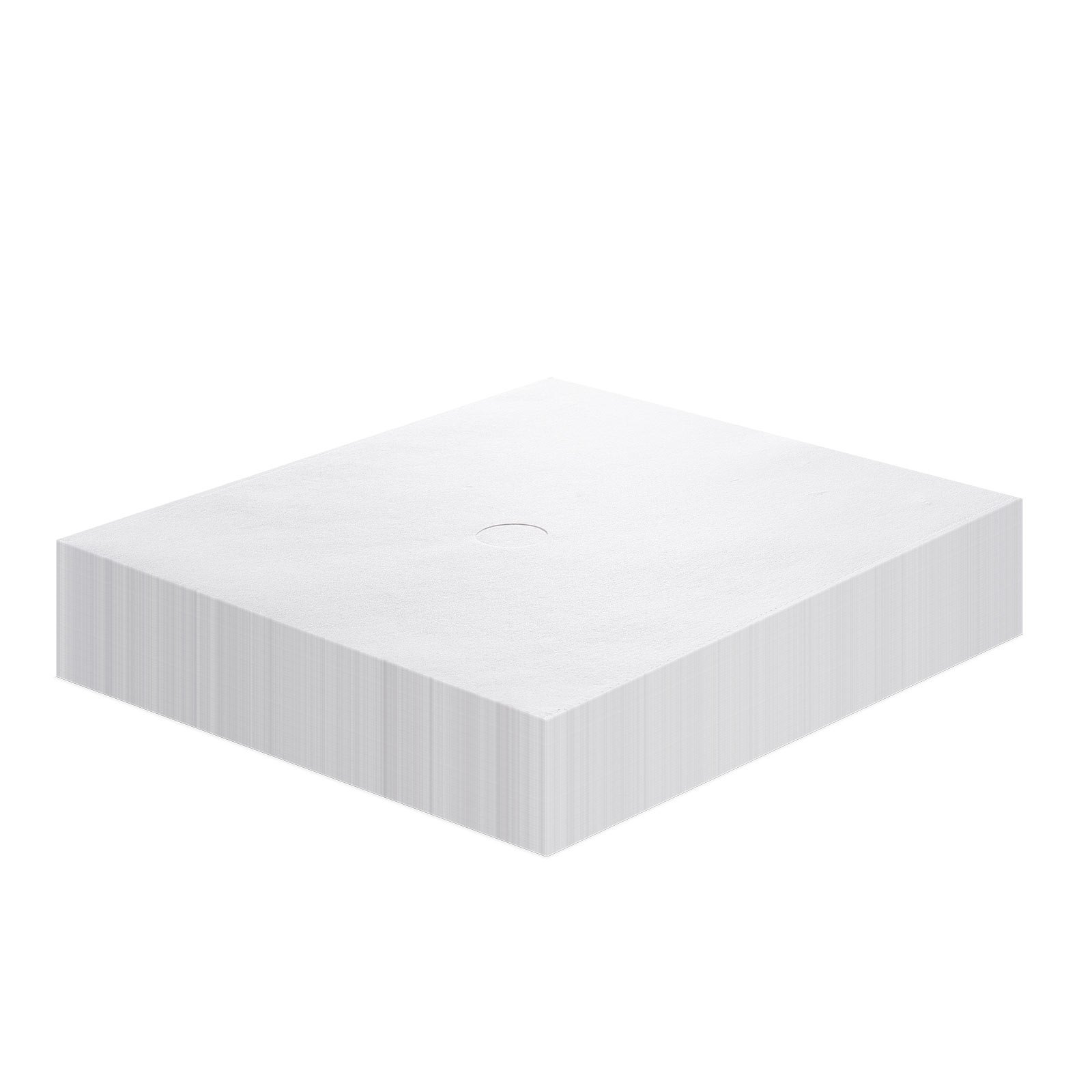 VEVOR Papel de Filtro de Aceite para Freidora 100 Hojas 38 x 33 cm, Hojas de Filtro de Repuesto, Prolonga la Vida Útil del Aceite para Un Mejor Sabor, para Restaurante, Hamburguesería, Cocina, Blanco