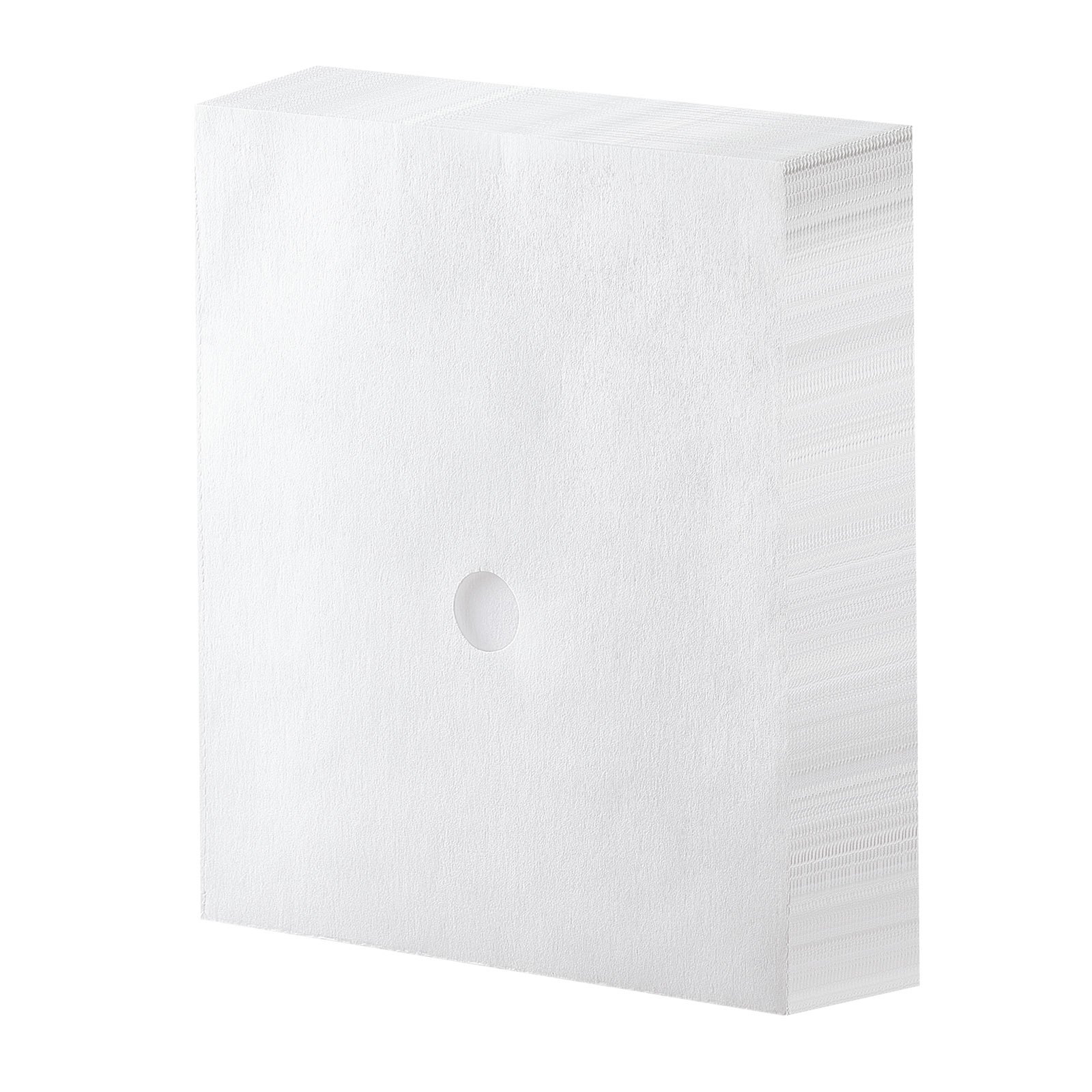 VEVOR Papel de Filtro de Aceite para Freidora 100 Hojas 38 x 33 cm, Hojas de Filtro de Repuesto, Prolonga la Vida Útil del Aceite para Un Mejor Sabor, para Restaurante, Hamburguesería, Cocina, Blanco