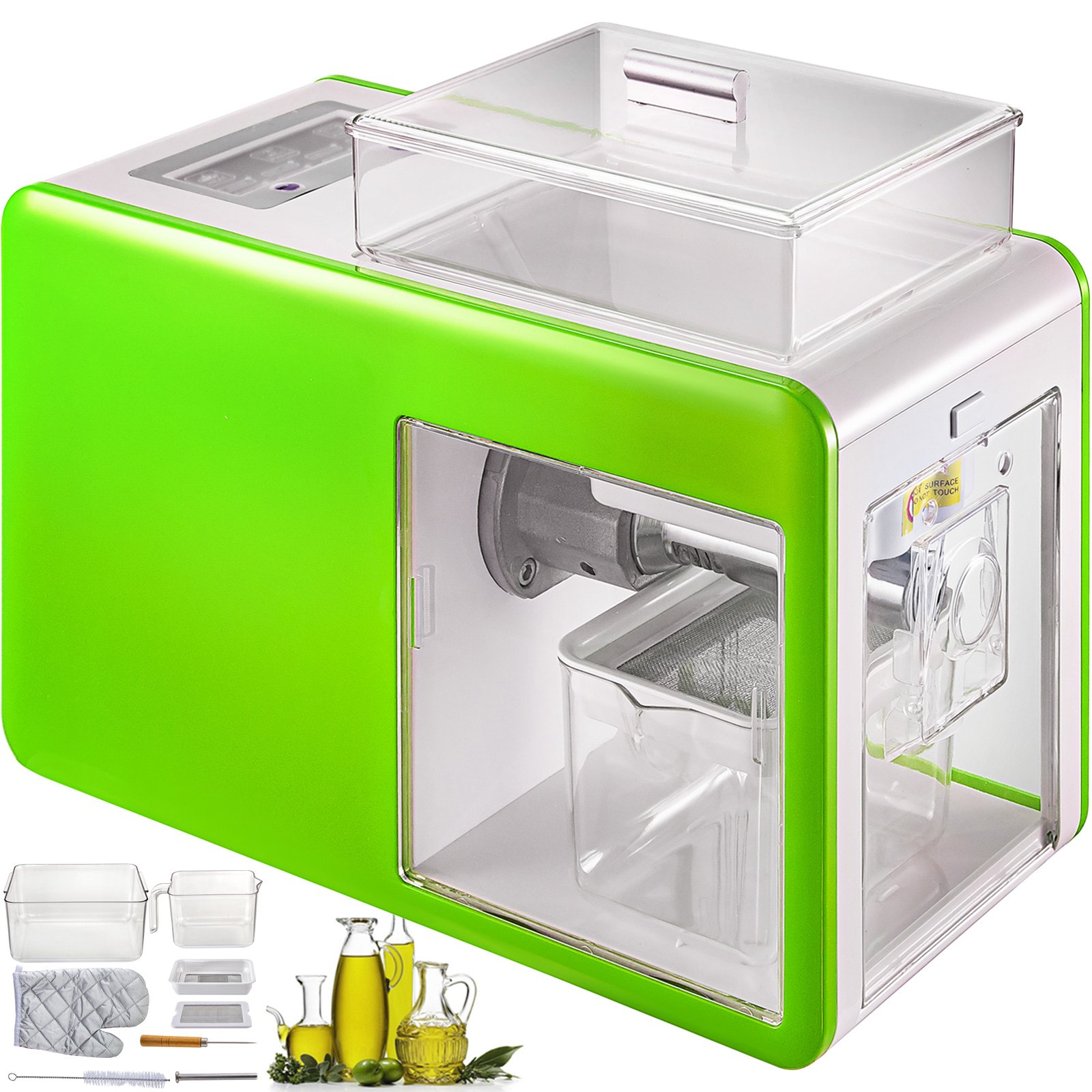 Máquina De Prensa De Aceite De Oliva Automático 500w Prensar Todo Tipo De Aceite