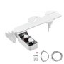 VEVOR Accesorio de Inodoro Bidé, Ultrafino, con Asiento de Inodoro y 2 Boquillas Retráctiles(Agua Fría/Caliente), 2 Perillas Giratorias y Presión de Agua Ajustable para Glúteos y Lavado Íntimo