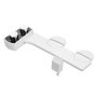 VEVOR Accesorio de Bidé, Asiento de Inodoro Ultrafino con 2 Boquillas Retráctiles y Presión de Agua Ajustable, Rociador de Agua Fría no Eléctrico a Lavado Frontal y Trasero, 390 x 184 x 100 mm