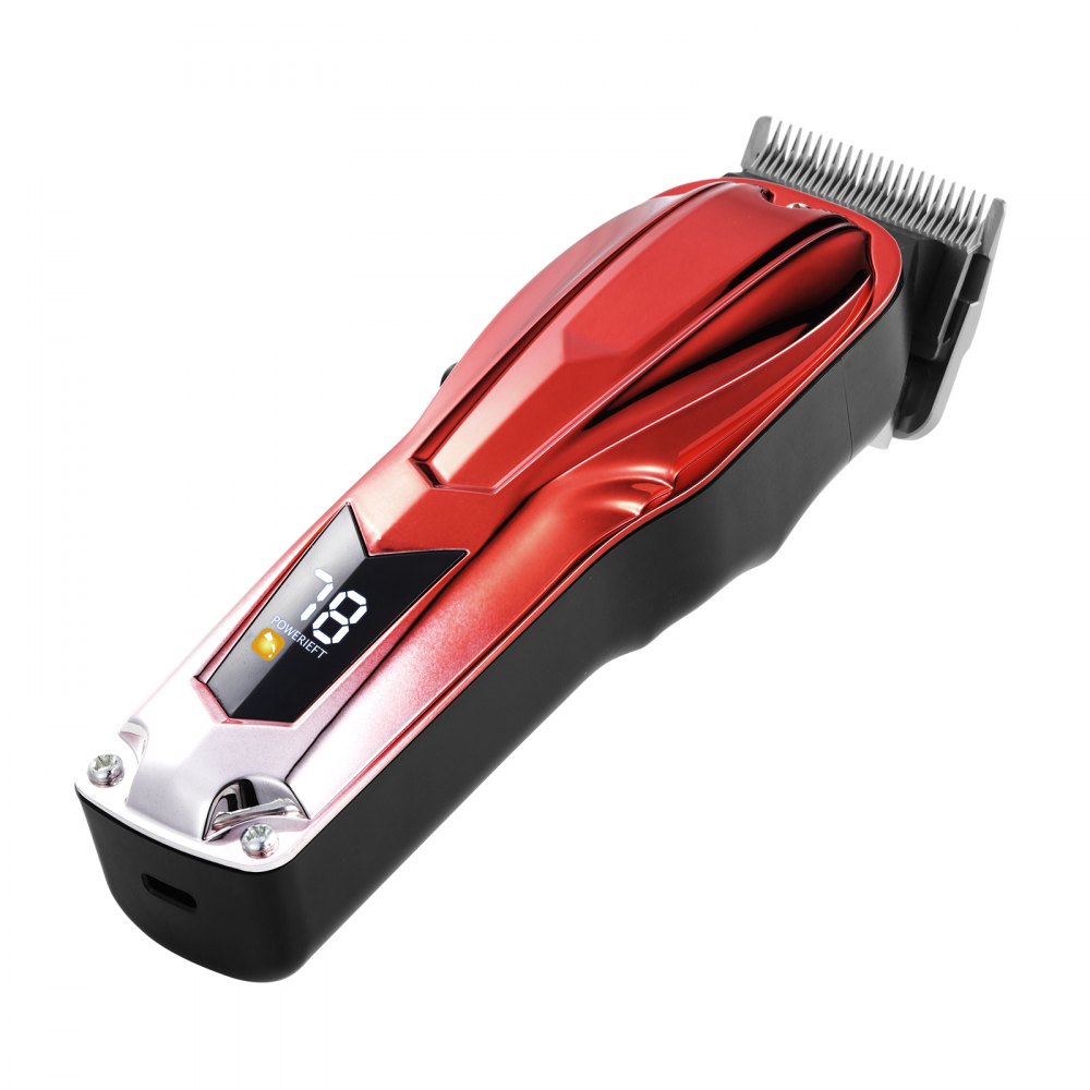 VEVOR Cortadora de pelo profesional para hombres, cortadora de pelo inalámbrica con motor sin escobillas de 6800 RPM y pantalla LED, kit de cuidado para cortar el cabello para hombres con 8 peines guía para peluqueros en casa, regalo ideal para el esposo