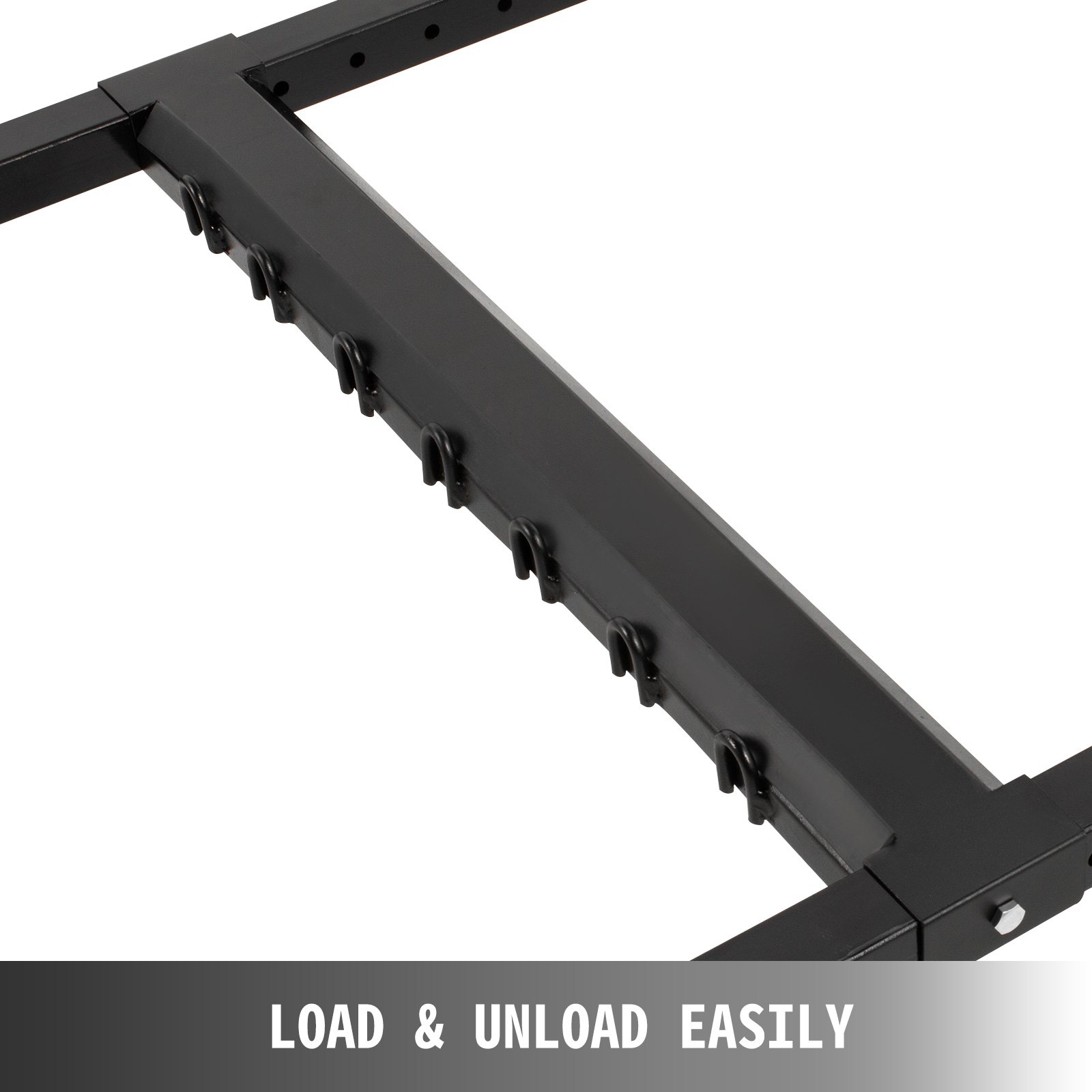 Carro Para Transportar Sillas Plegables Y Mesas Con Ruedas Con Frenos Negro