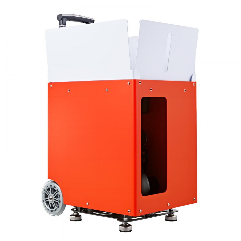 VEVOR Lanzador Automático de Tenis, de Metal, Capacidad para 110 Pelotas, Control Remoto Mediante Aplicación, 20 Modos, Batería de 4 Horas de Duración, Velocidades hasta 75 mph, para Entrenamiento