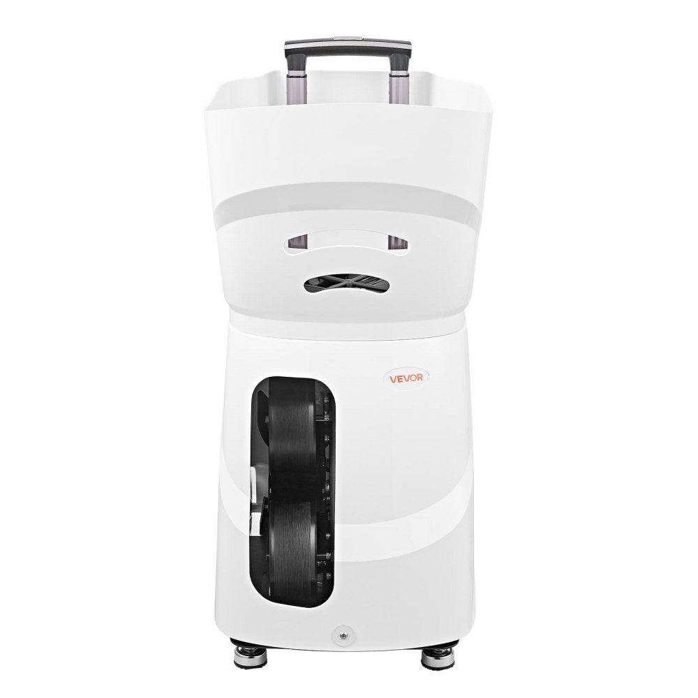 VEVOR Lanzador Automático de Tenis, Plástico, Capacidad para 110 Pelotas, Control Remoto Mediante Aplicación, 21 Modos, Batería de 4 Horas de Duración, Velocidades hasta 75 mph, para Entrenamiento