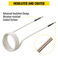 Kit de bobina de calentador de inducción VEVOR bobinas de inducción 8 Uds para quitar pernos oxidados