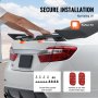 VEVOR Alerón Trasero de 1470 x 315 x 105 mm Compatible con Camry 2018-2023 Negro