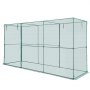 VEVOR Jaula de Cultivo Protectora para Plantas, con Puerta con Cremallera, Resistente al Viento, Cubierta para Bancales Elevados de Exterior, para Jardín, Patio y Césped, 3560 x 1200 x 1940 mm
