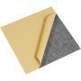 VEVOR Carpet Tiles, 30.5 x 30.5 cm, Self-Adhesive Carpet Flooring, Soft Cushioned Floor Covering, Easy DIY Installation for Bedroom, Living Room, Indoor and Outdoor Use (12 Tiles, Light Grey)