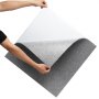 VEVOR Losetas para Alfombras, Despegar y Pegar, Autoadhesivas, Losetas de Alfombra Acolchadas, Fácil de Instalar, Bricolaje para Dormitorio, Sala de Estar, Interior y Exterior (9 Azulejos, Gris Claro)
