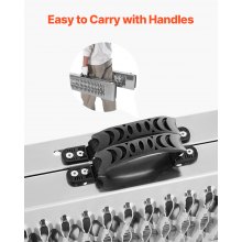 VEVOR Rampas de Acero Plegables Carga 453 kg 2 uds Rampas de Carga Resistentes